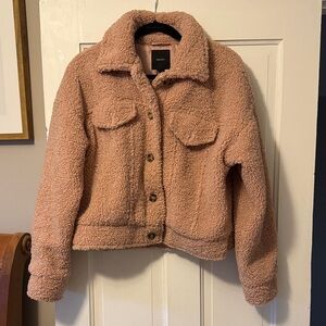 Forever 21 Pink Sherpa Jacket
